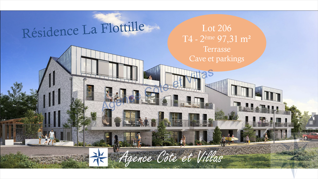 appartement 4 pièces en vente sur PLENEUF VAL ANDRE (22370)
