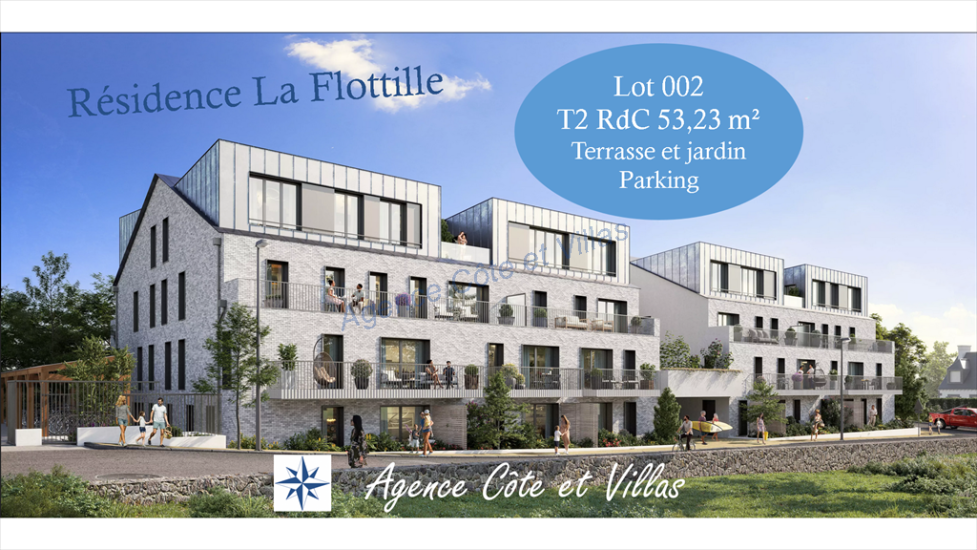 appartement 2 pièces en vente sur PLENEUF VAL ANDRE (22370)