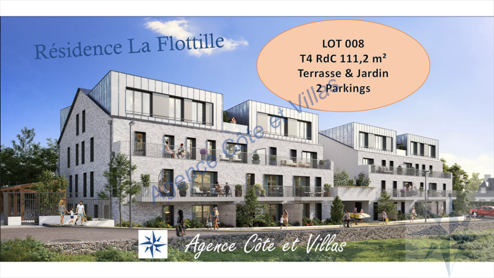 appartement 4 pièces en vente sur PLENEUF VAL ANDRE (22370)