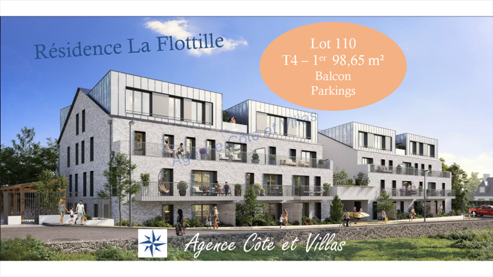 appartement 4 pièces en vente sur PLENEUF VAL ANDRE (22370)