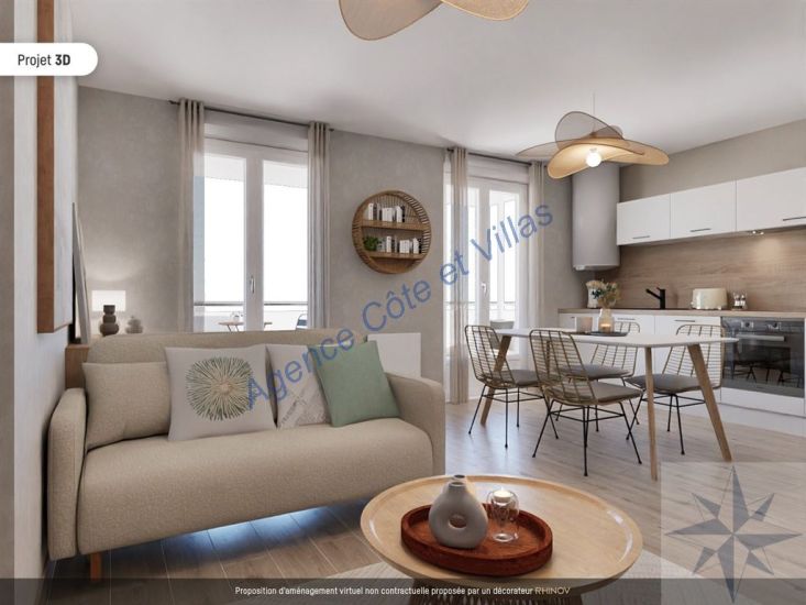 appartement 3 pièces en vente sur PLENEUF VAL ANDRE (22370)